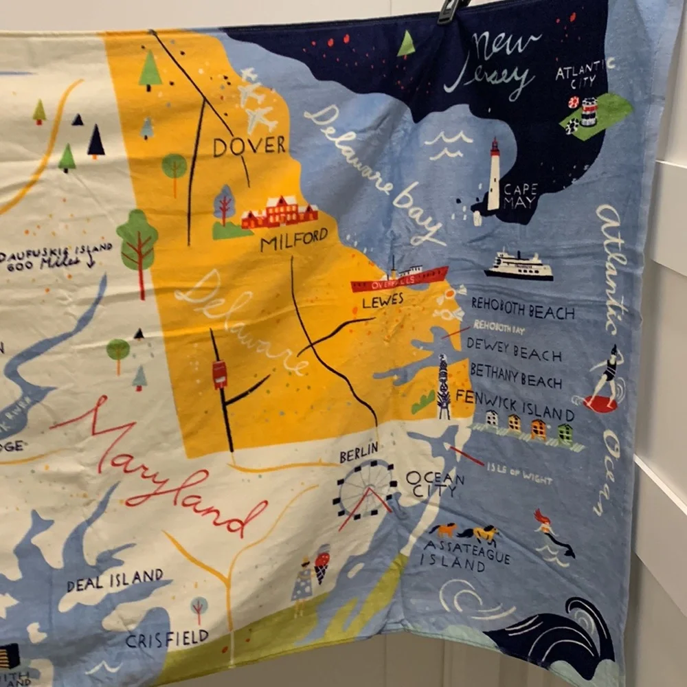 NWT Spartina 449 Bay Dreams Beach Towel
